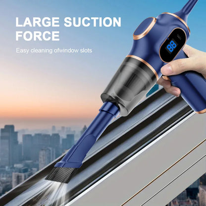 Wireless Mini Vacuum Cleaner – High-Power Portable Design