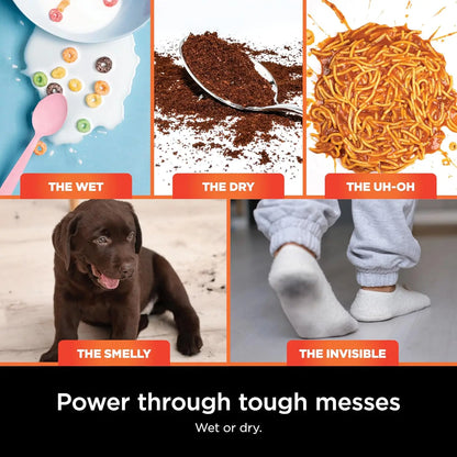 3-in-1 Wet Dry Vacuum & Mop with Self-Cleaning