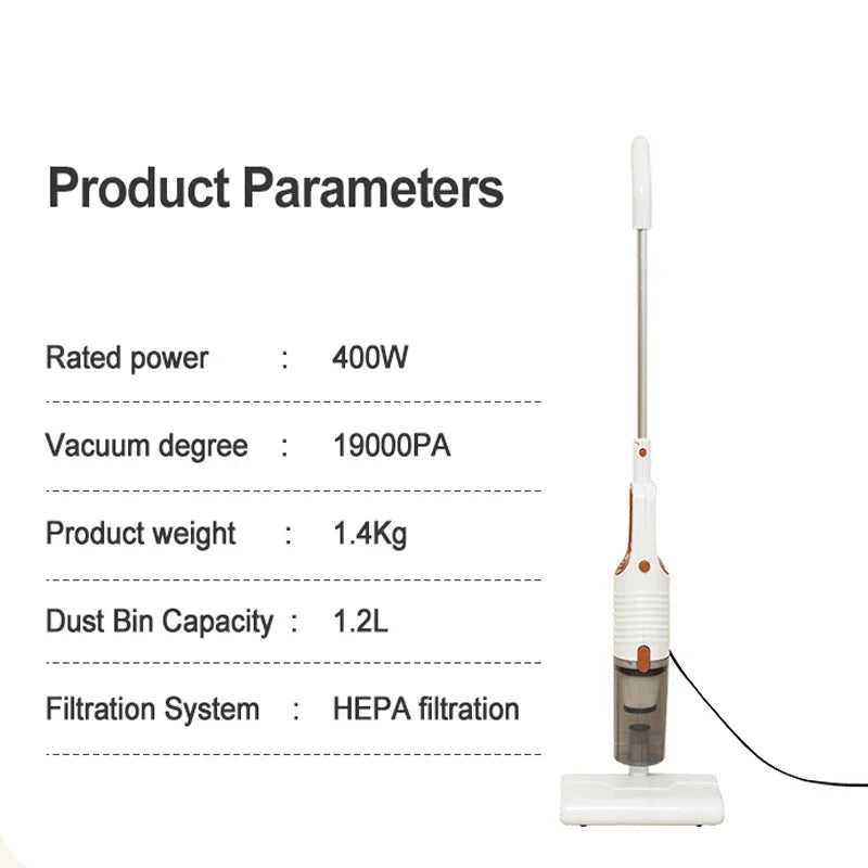 400W Brushless Vacuum Cleaner