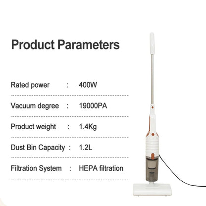 400W Brushless Vacuum Cleaner