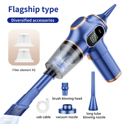 Wireless Mini Vacuum Cleaner – High-Power Portable Design