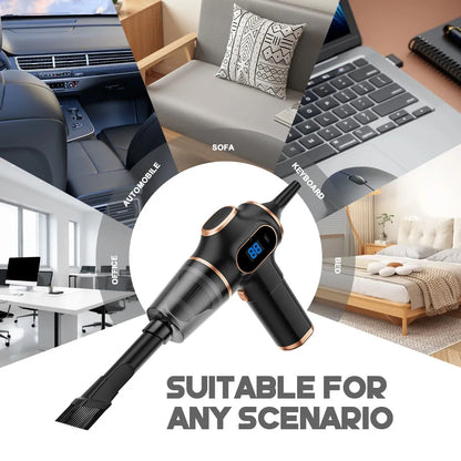 Wireless Mini Vacuum Cleaner – High-Power Portable Design