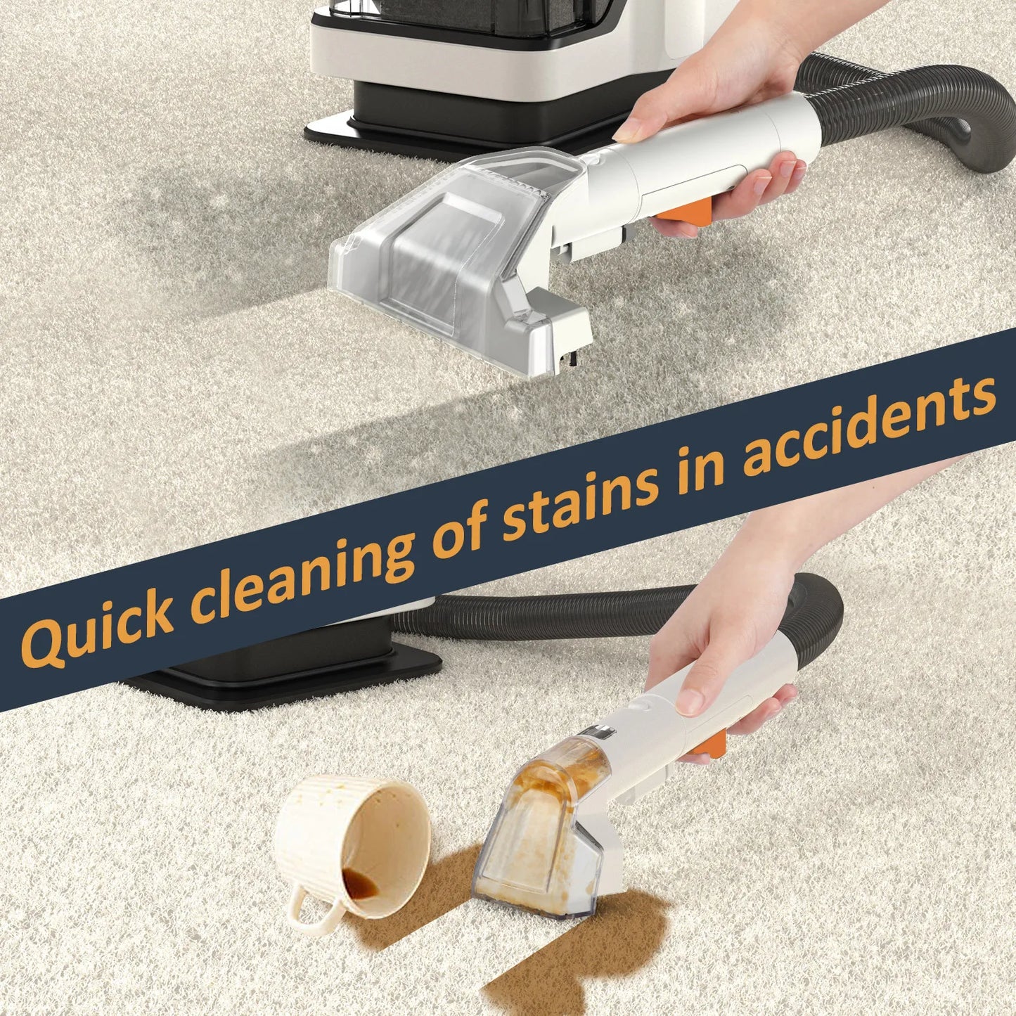 Handheld Carpet & Pet Cleaner